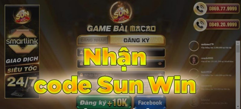 Những lưu ý quan trọng khi nhận giftcode sunwin.